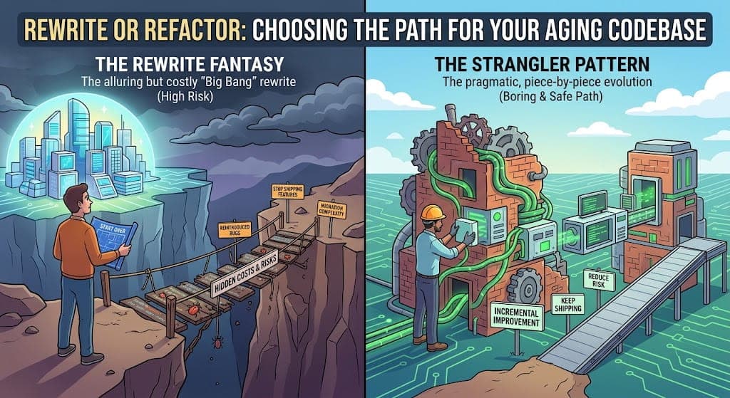 The Real Cost of a Rewrite (and the Cheaper Thing to Try First)