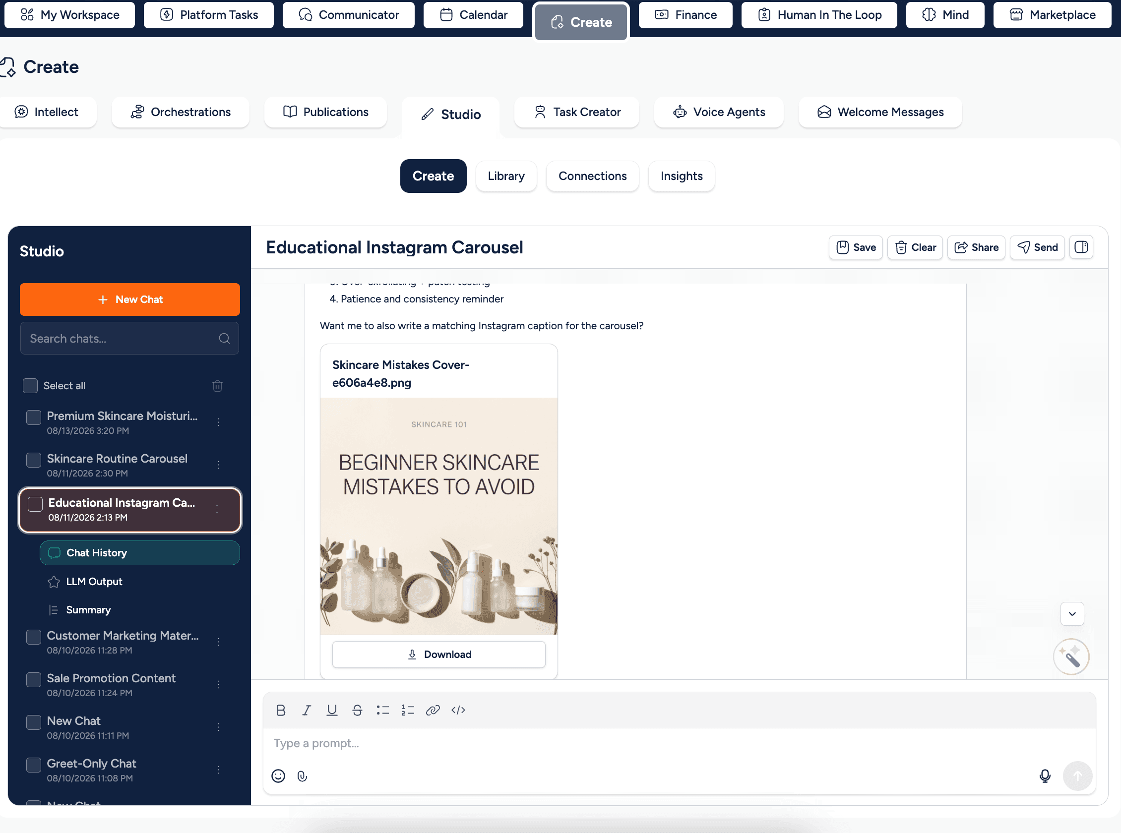 LIBBi Studio & LIBBi Connect — AI creative and business network platform